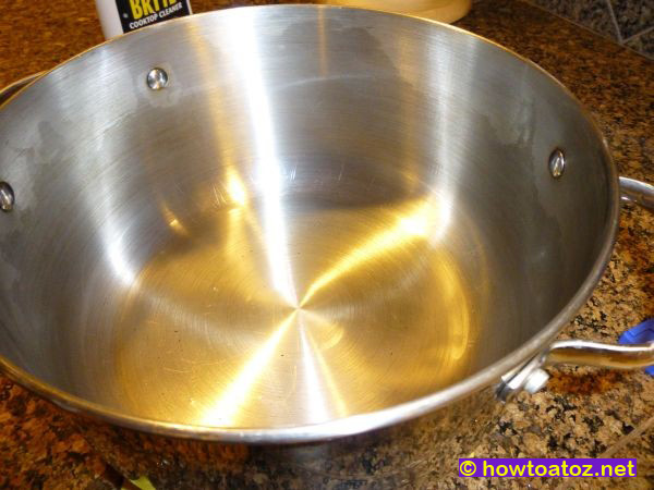 How to clean stainless steel pot - How to A to Z