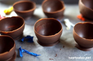 How To Make Chocolate Cups Using Balloons - How to A to Z