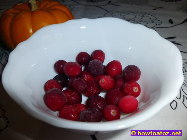 Cranberry relish - How to A to Z