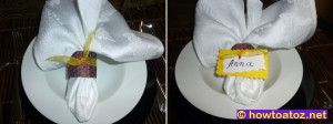 DIY Napkin Ring -How to A to Z