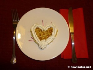 Valentine's Waffles - How to A to Z