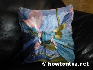 No-Sew Pillow Cover How to A to Z