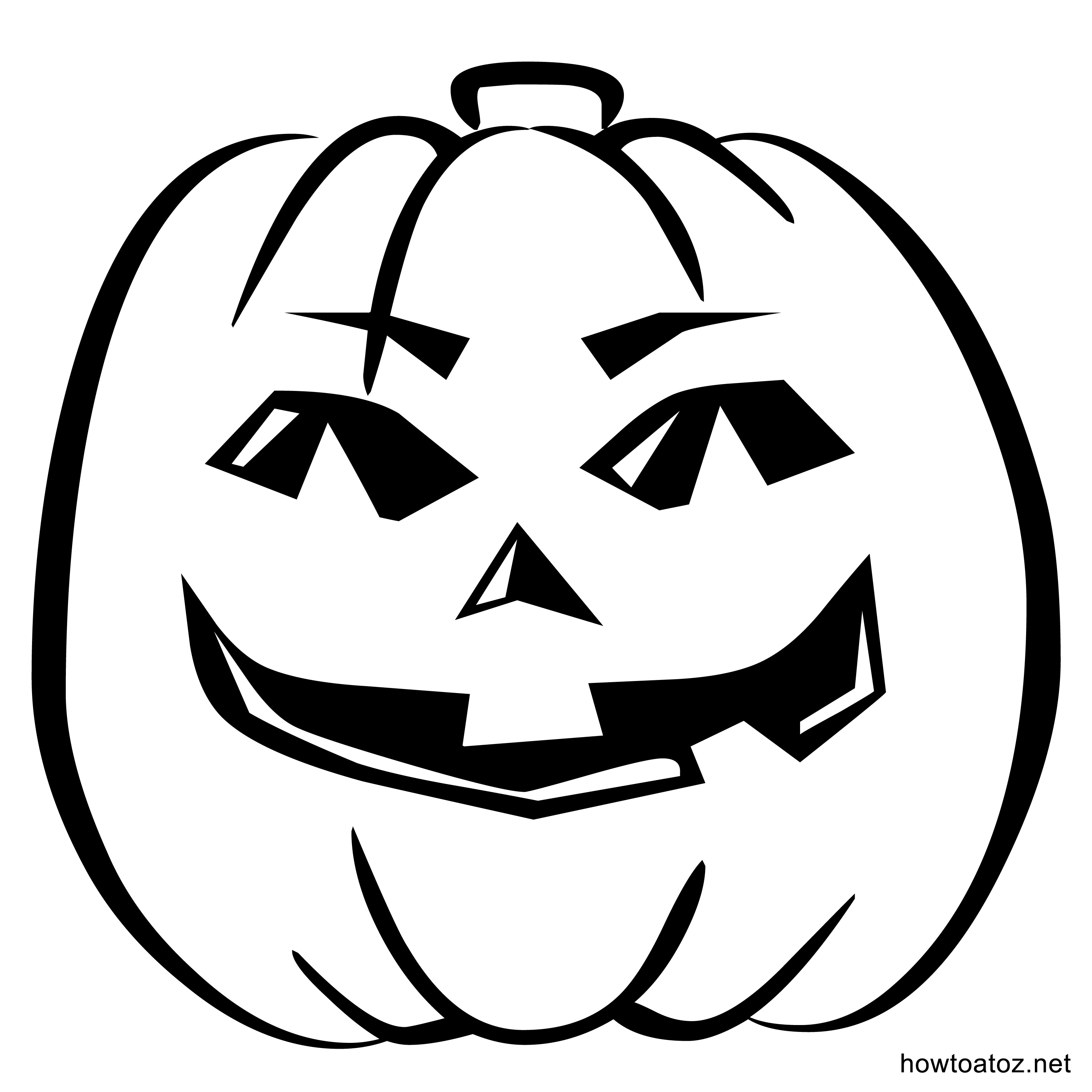 Free Halloween decoration Stencils And Templates - How to A to Z