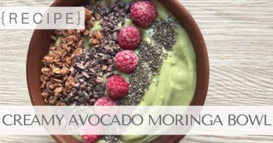 Creamy Avocado Moringa Bowl Recipe
