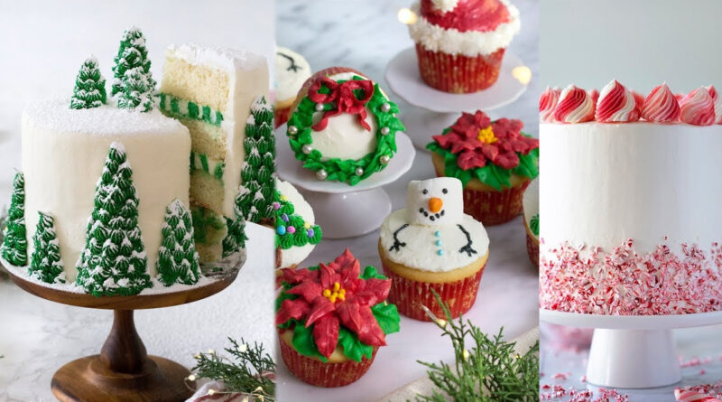 Amazing Christmas Cake Decoration Ideas recipe